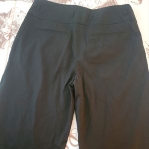 H&M Black, wide leg slacks